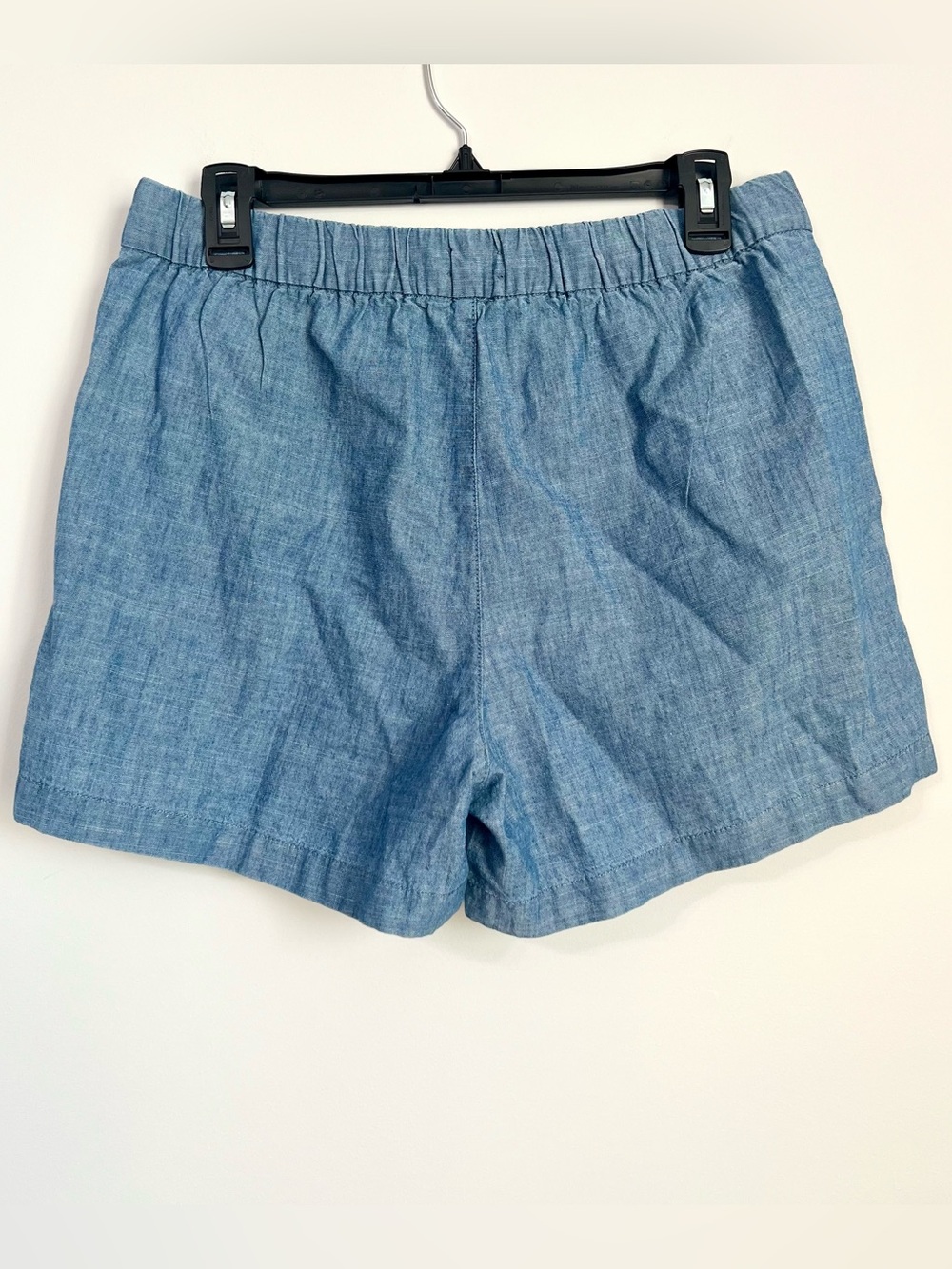 J.Crew Chambray Pull-On Shorts | Blue | Size Small - Picture 3 of 5